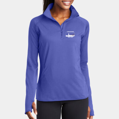 LSHT_LC - Ladies Sport Wick ® Stretch 1/4 Zip Pullover Thumbnail